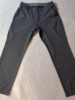 Under Armour Men's Charcoal Gray Performance Chinos
